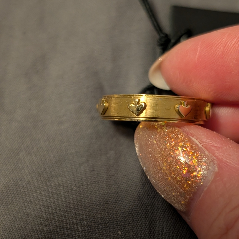kate spade Gold Heart Accent Ring